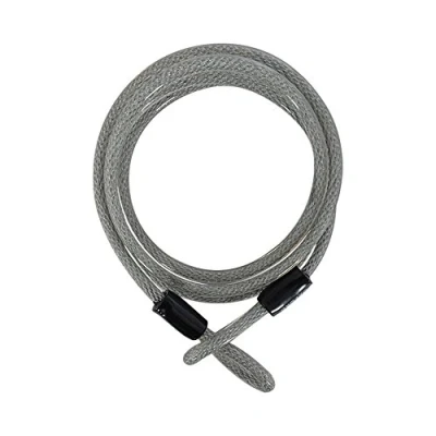 Image of Oxford Unisex Lockmate Cable, Silver, 10 mm UK