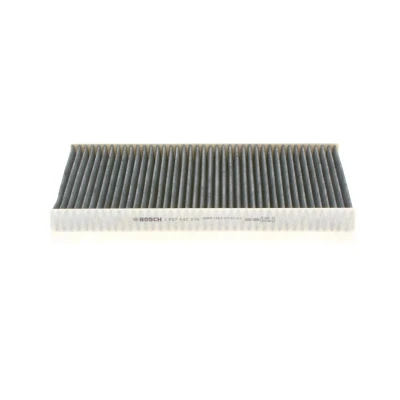 Image of 1808617, 1808624, 9179904, 93172129 Pollen Filter BOSCH 1 987 432 376 Activated Carbon 331mm 163mm 30mm VAUXHALL: Vectra Mk2 CC