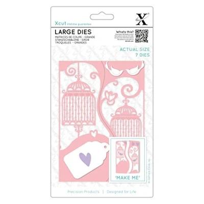 Image of docrafts Xcut Large Dies Ornate Birdcages (6 pieces)