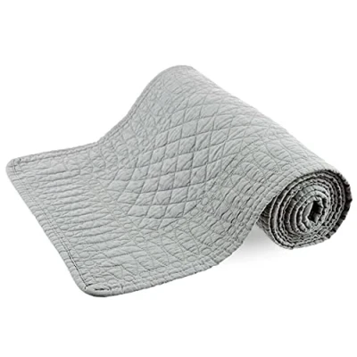Image of Mary Berry Signature Cotton Table Runner Grey