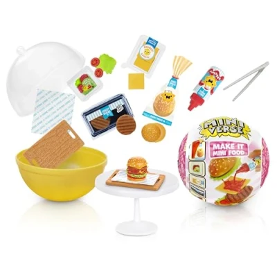 Image of MGA&#039;s Miniverse Make It Mini Food Diner Series 3 Collectibles in Mystery Blind Packaging DIY Resin Play Replica Food, NOT EDIBLE For Collectors and Ages 8+ Years