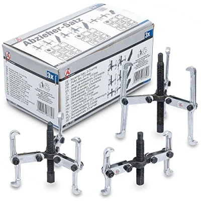 Image of BGS Diy 7730 Puller Set, 2/3 legs 150 / 100 75 mm 3 pcs.