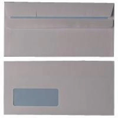 Image of Whitebox DL Window 90gsm Self Seal Envelope White (Pack of 1000)