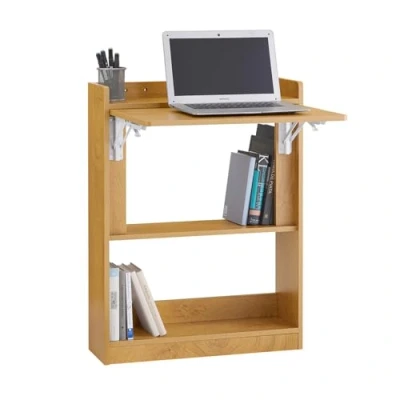 Image of Sobuy Foldable Desk Computer Workstation,FWT92 W