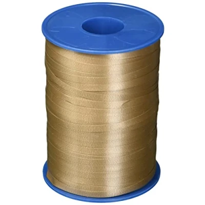 Image of C.E. Pattberg America Gift Curling Ribbon Taupe, 546 Yards of balloonribbon for Wrapping, 0.2 inches Width, Accessories Decoration &amp; Handicrafts, Presents
