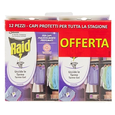 Image of Raid Moths Gel Multipack Doublepack 12 Pack