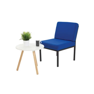 Image of Jemini Blue Reception Chair (Seat Dimensions W530 X D550mm) KF04011