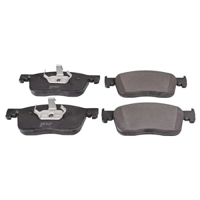 Image of 1613260780, 1678168280, 1680791780 Brake pad set BLUE PRINT ADT342230 Front Axle with piston clip PEUGEOT: Traveller, Expert III Van