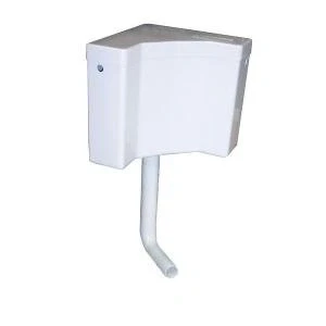Image of Regiplast 400 Corner Cistern Half Height Economy Button