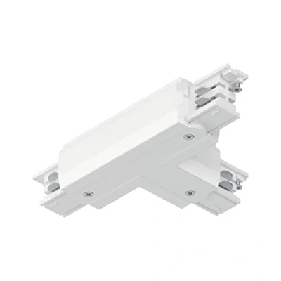 Image of Paulmann 91379 ProRail3 Connector T Piece Right 167.5 x 101 mm max. 3,680W White Systems Ceiling Rail Metal, Plastic