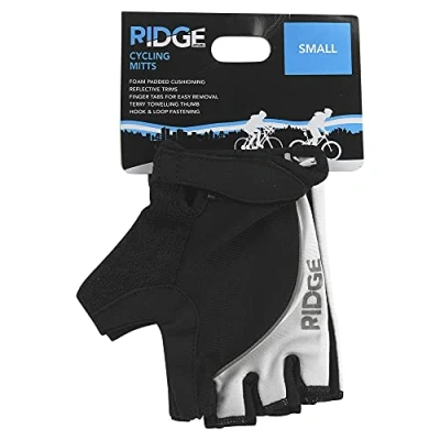 Image of URBNLIVING Cycling Bike Bicycle Training Full Half Sports Fitness Winter Gloves (Half Finger/Fingerless, Small)