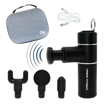Image of Urban Fitness Mini Massage Gun, Black