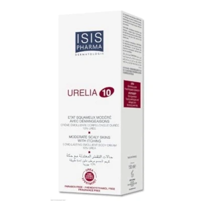 Image of Isispharma Urelia 10 Emollient Body Cream for Mild Form of Psoriasis 10% Urea Good You by Isis