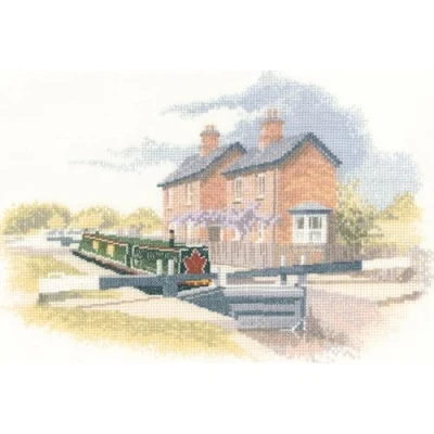 Image of Heritage JWTL1095 A Counted Cross Stitch Kit Aida 29x19cm