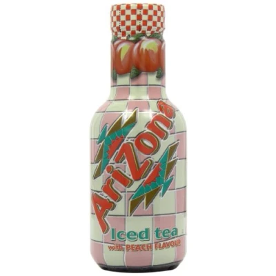 Image of Arizona Peach Iced Tea 500 ml (Pack of 6)