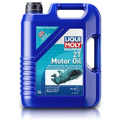Image of LIQUI MOLY Marine 2T Motor oil 5 L Boot 2 stroke SKU: 25020