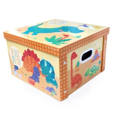 Image of Robert Frederick Dinosaurs Collapsible Storage Box Large