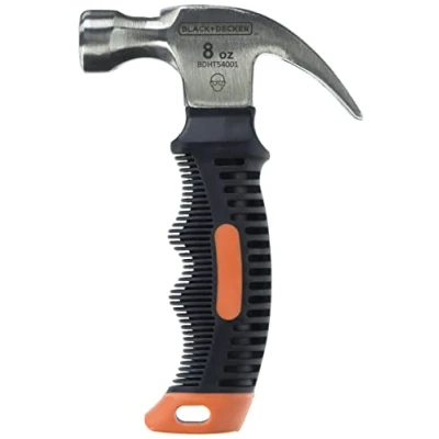 Image of BLACK+DECKER Stubby Small Hammer, 8oz (BDHT54001)