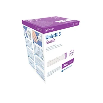 Image of Unistik 3 Gentle Box of 100