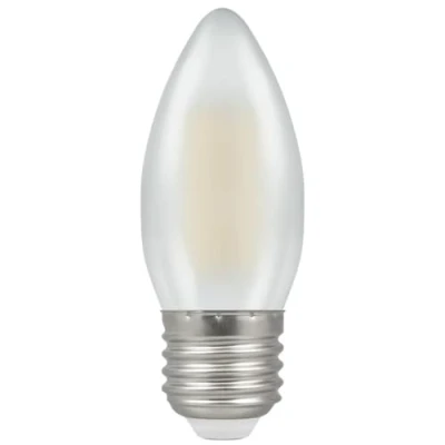 Image of Crompton LED Candle Filament Non Dim Pearl 4.2W 4000K ES E27