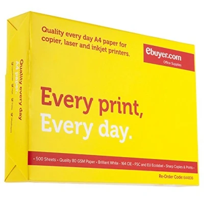 Image of Ebuyer.com Everyday 80gsm A4 Printer Paper 500 Sheets