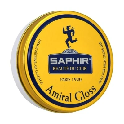 Image of SAPHIR BEAUTÉ DU CUIR Amiral Gloss 50ml Leather Shoe Care Polish for Mirror Shine
