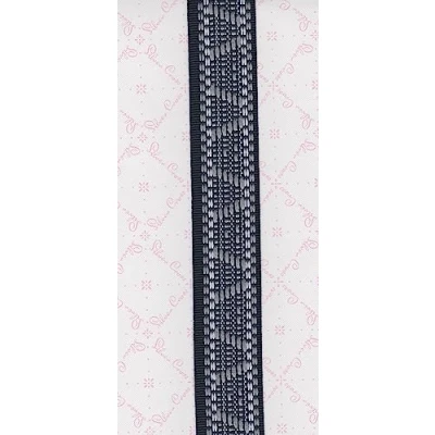 Image of Hood Lace Braiding Trim Material for Silver Cross Balmoral Kensington Dolls (Navy Silver)