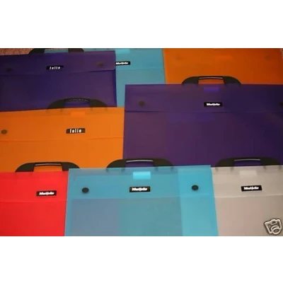 Image of Westfolio Art Portfolio Folder Blue A3, 100 Sheet Capacity, Carry Case Bag for Art, Painting Keeps Paper Flat Travel