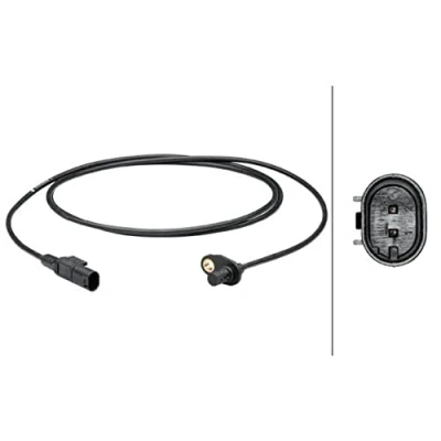 Image of 9065404617, A9065404617 ABS sensor HELLA 6PU 012 679 581 Rear Axle Active 2 pin connector MERCEDES BENZ: Sprinter 3.5 T Platform/Chassis