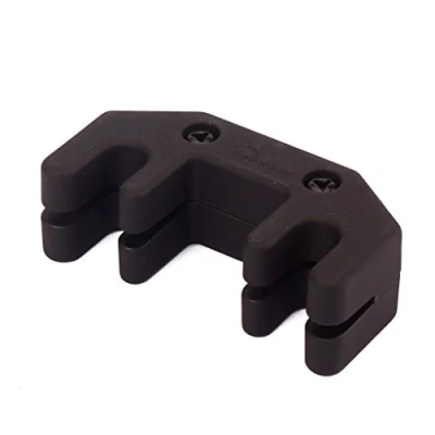 Image of Alnicov Violin Viola Practice Zinc Alloy Mute Fiddle Professional for 3/4 4/4 Electric Acoustic Parts Black