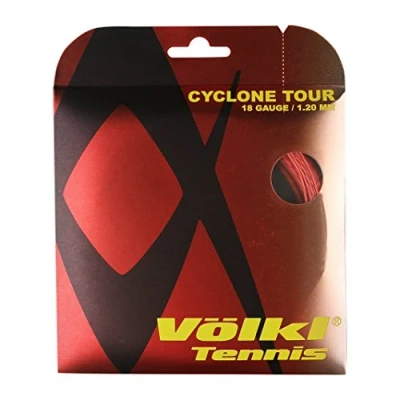 Image of Volkl Cyclone Tour Tennis String Set, Gauge 1.20mm, Color Red