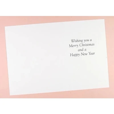 Image of 10 x Printed Christmas Inserts for Greetings Cards(139x191mm). A5 Cards Folded