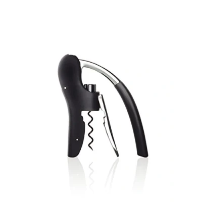 Image of blomus LEVERMAN PRO Corkscrew, Black and Silver, 3x15,3x12 cm