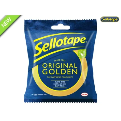 Image of Sellotape Original Golden Tape 24mmx50m 2928287