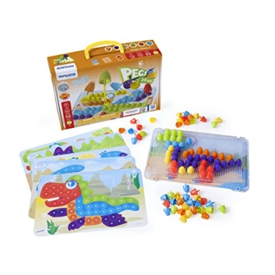 Image of Miniland 45318 PEGS 20MM Bright, Multi Color