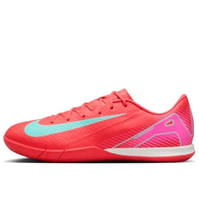 Image of Nike Performance ZOOM Vapor 16 Academy IC Indoor football boots, Size: 10, Ember glow aurora green Synthetics