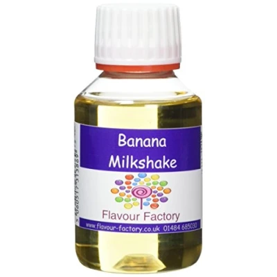 Image of Flavour Factory Banana Milkshake Intense Food Flavouring, 100 ml