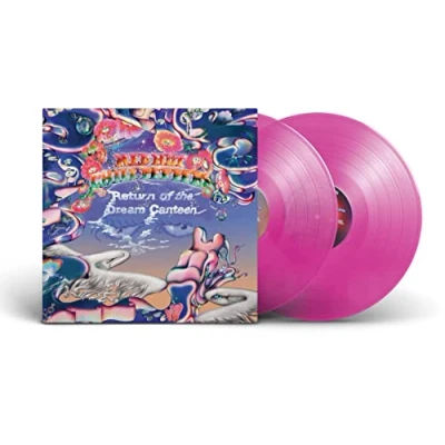 Image of Red Hot Chili Peppers Return Of The Dream Canteen Violet vinyl Sealed 2022 UK 2 LP set 093624867371