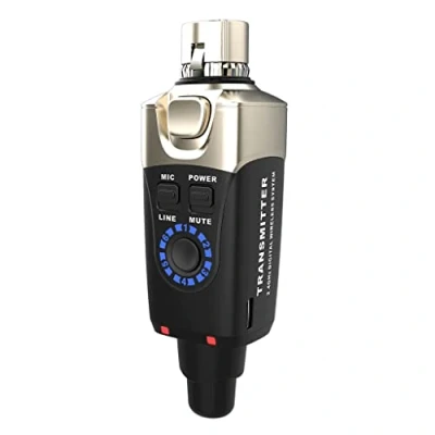 Image of XVIVE MICROPHONE WIRELESS SYSTEM TRANSMITTER BLACK
