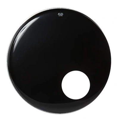 Image of Remo Encore Ambassador Ebony Bass Drum with Soundhole 22 Inches EN 1022 ES