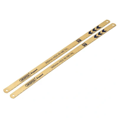 Image of Draper Bi Metal Hacksaw Blades, 2 x 300mm, 24tpi