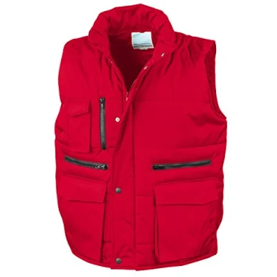 Image of Result Workguard Gilet Bodywarmer Red 3XL