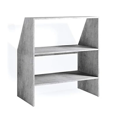 Image of Vicco Sloping ceiling shelf, Concrete, 90 x 100 cm