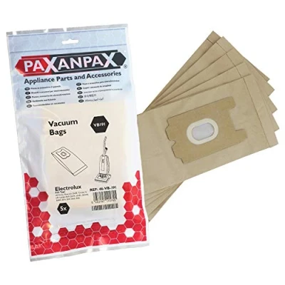 Image of Paxanpax VB191 Compatible Paper Bags Electrolux &#039;E23&#039; Z400, Z600 Series (Pack of 5)