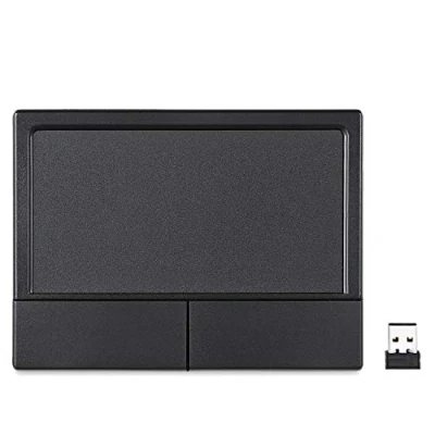 Image of perixx PERIPAD 704 Wireless Touchpad, Portable Track Pad for Desktop and Laptop User, Large Size 4.72x3.54x0.74 inches (Wireless), Black