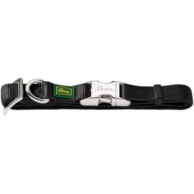 Image of Hunter Collar Vario Basic aluminum resealable L 45 65 cm neck black