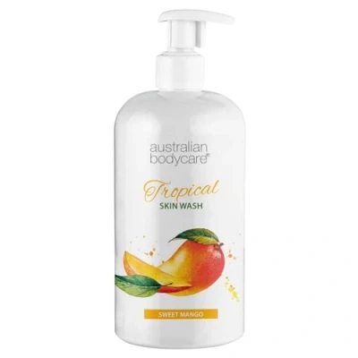 Image of Australian Bodycare Skin Wash Professional 500 ml Tea Tree Oil + Mango Body for the Relieves Spots and Pimples, Acne, Odor &amp; smelly feet Effective after shaving waxing