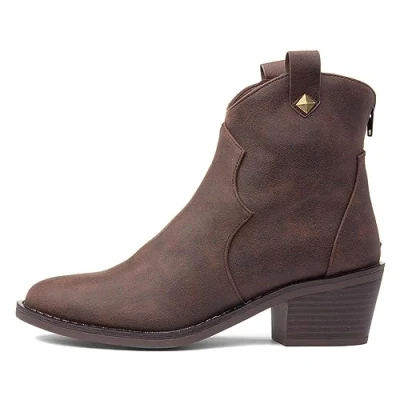 Image of Rocket Dog Yolanda Womens Brown Ankle Boot Size 6 UK