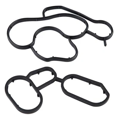 Image of KIMISS 2Pcs Car Seal Ring 11427508971 11427508970 Phoenix Cable Oil Cooler Filter Housing Stand Gasket