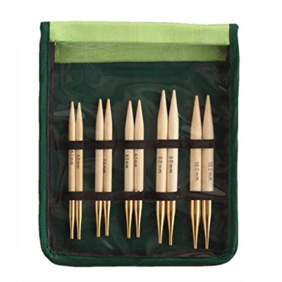 Image of KnitPro Bamboo interchangeable needles set chunky 1pc